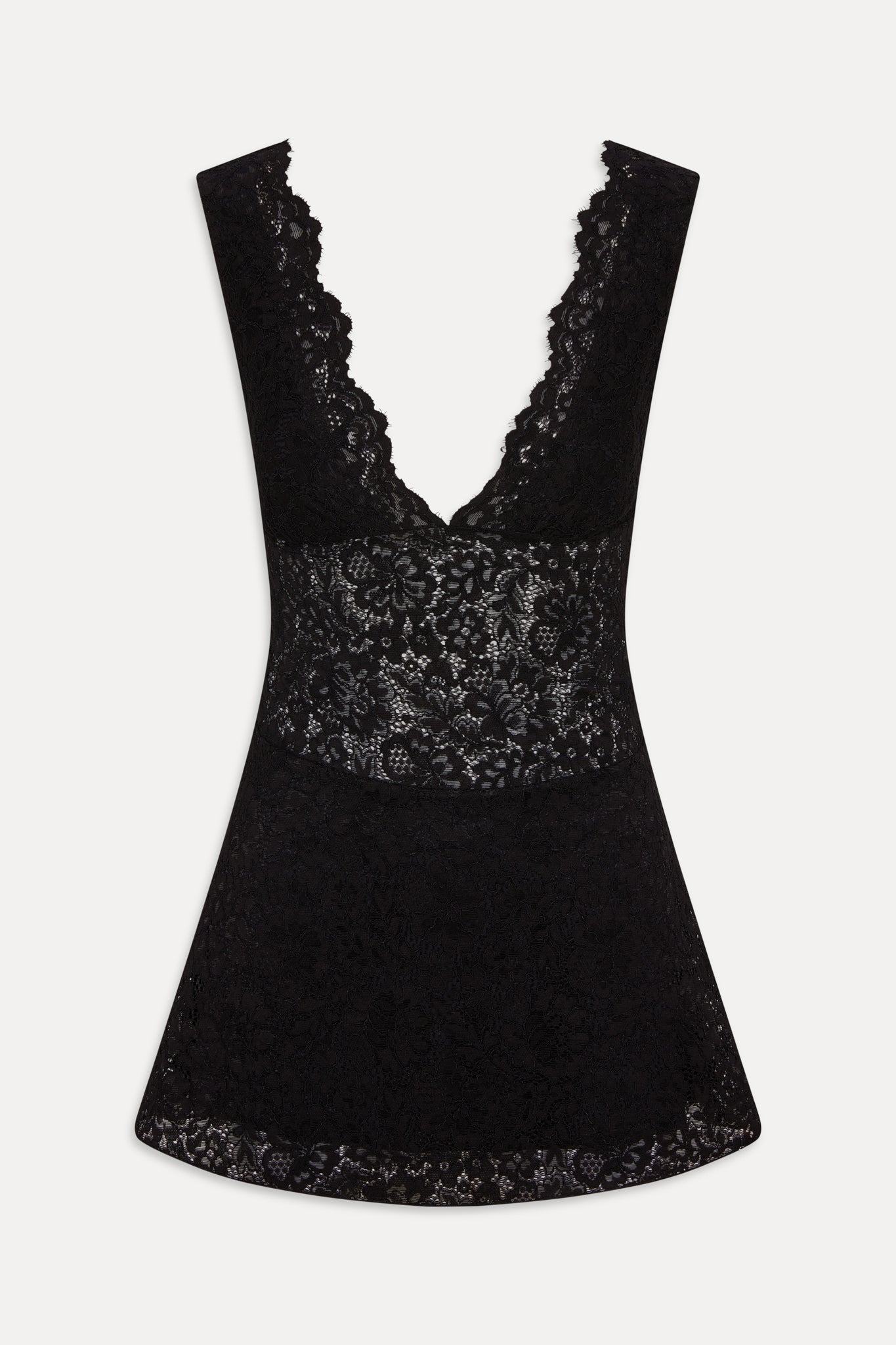 Frankies Bikinis clothing|collections|new Moon Dance Lace Mini Dress - Black