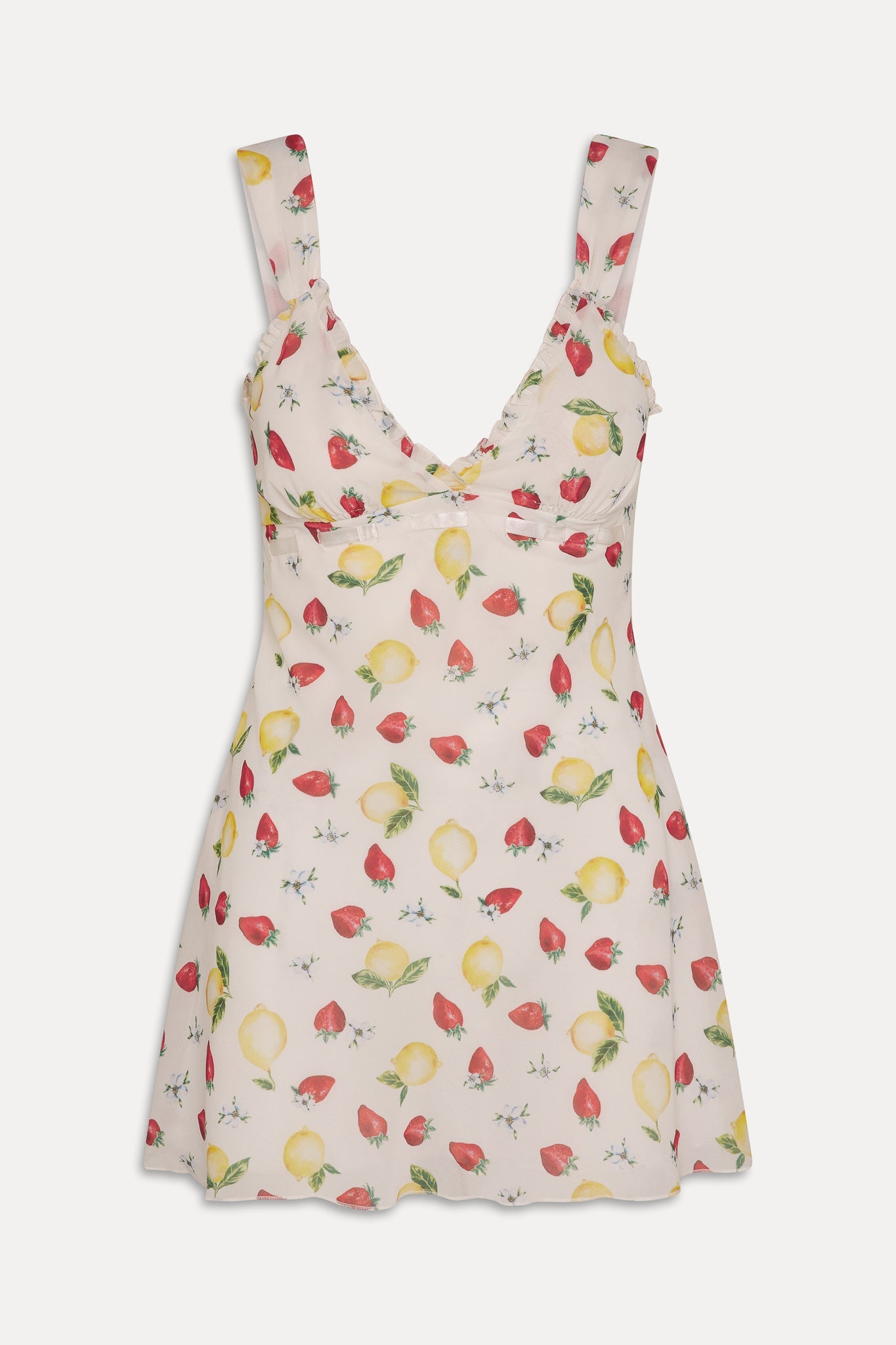 Frankies Bikinis clothing|collections Dreamer Chiffon Mini Dress - Amalfi