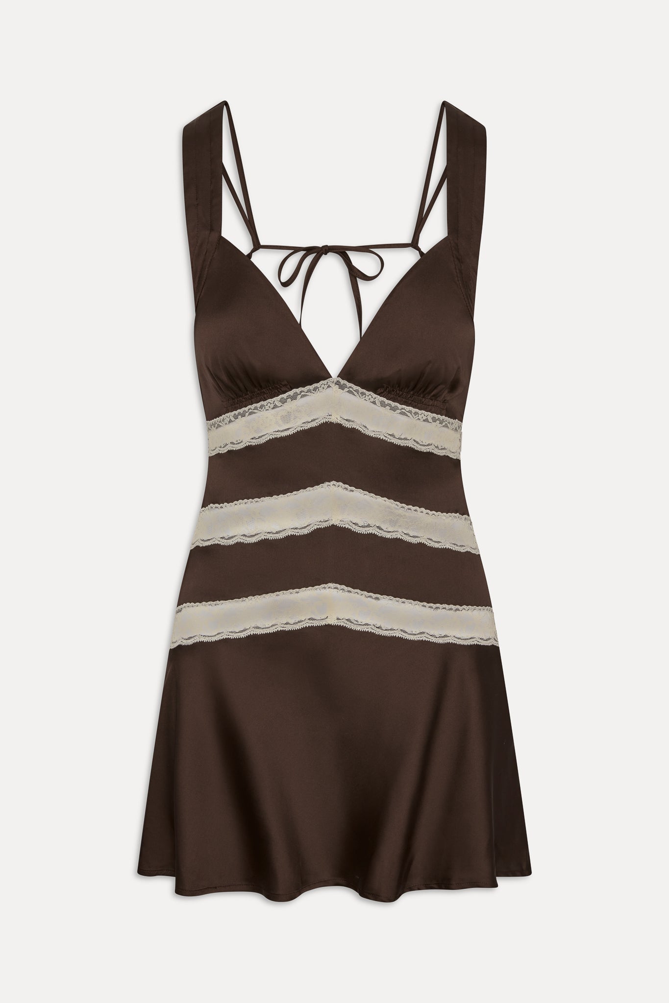 Frankies Bikinis clothing|collections|new Sedona Satin Mini Dress - Gift Wrap