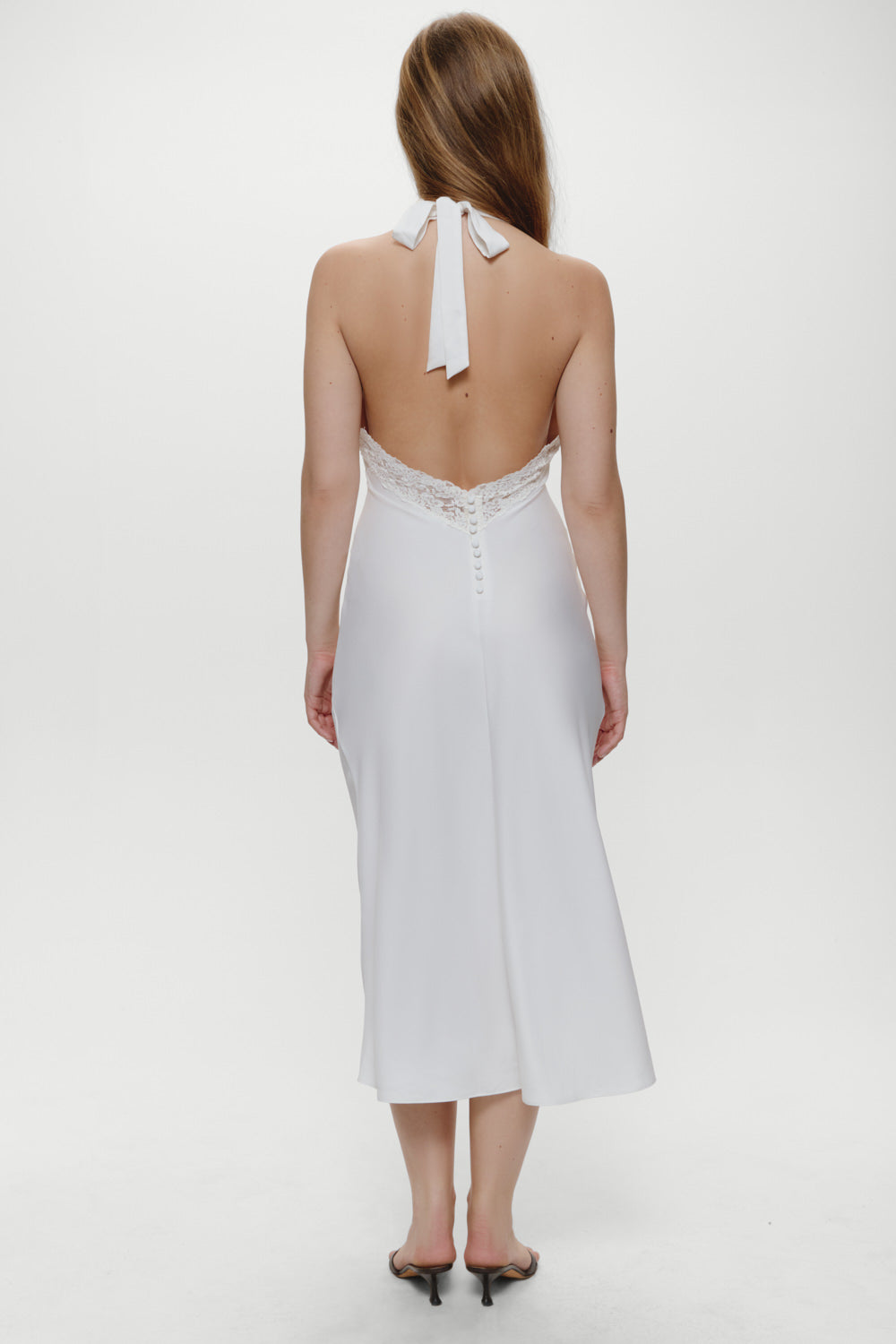 Frankies Bikinis clothing|collections Darcy Satin Midi Dress - Sleepy Angel