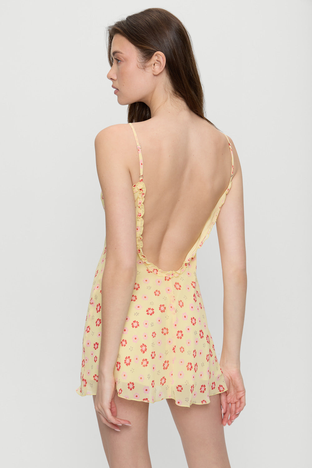 Frankies Bikinis clothing|new|collections Josie Floral Mini Dress - Sparklers