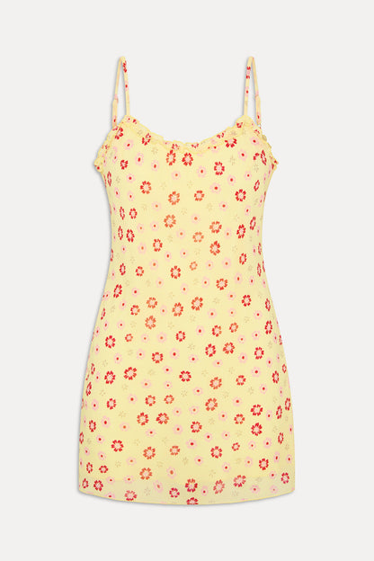 Frankies Bikinis clothing|new|collections Josie Floral Mini Dress - Sparklers