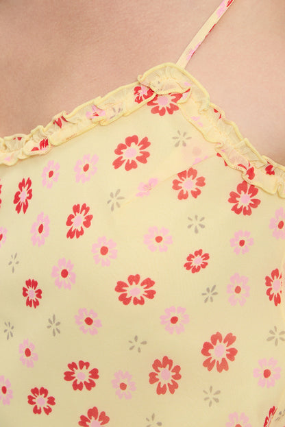 Frankies Bikinis clothing|new|collections Josie Floral Mini Dress - Sparklers