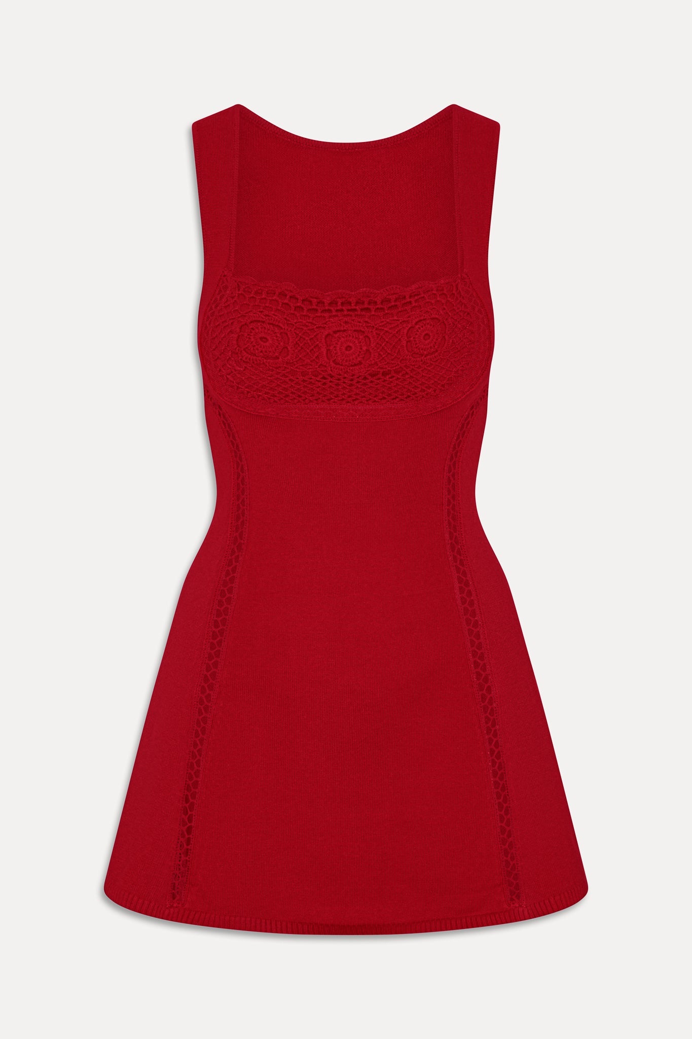 Frankies Bikinis clothing|collections Ellie Knit Mini Dress - Heartstrings