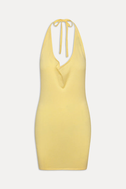 Frankies Bikinis clothing|new|collections Moon Cloud Knit Mini Dress - Buttercream