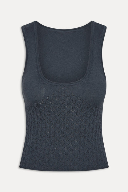 Frankies Bikinis clothing|new|collections x JENNIE Kyra Knit Tank Top - Night in Seoul