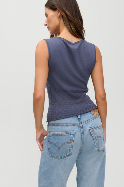 Frankies Bikinis clothing|new|collections x JENNIE Kyra Knit Tank Top - Night in Seoul