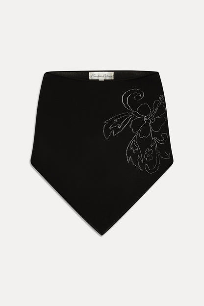 Frankies Bikinis clothing|collections|new Scout Knit Poncho - Black