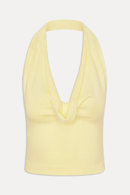 Frankies Bikinis clothing|new|collections x JENNIE Briar Knit Halter Top - Morning Light