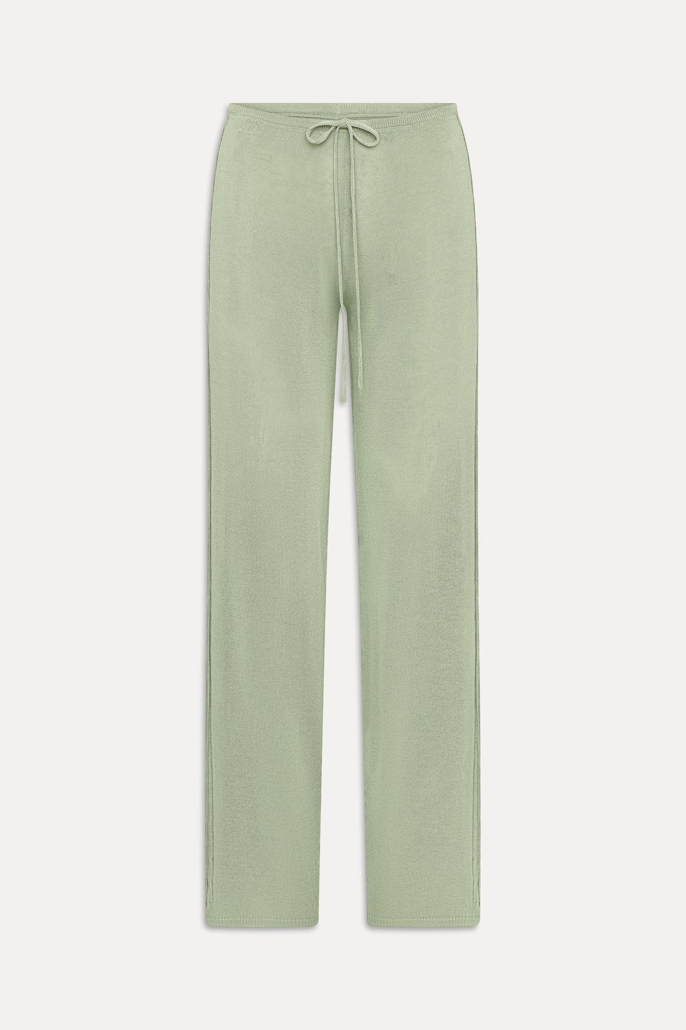 Frankies Bikinis clothing|collections Ela Low Rise Knit Pants - Eucalyptus