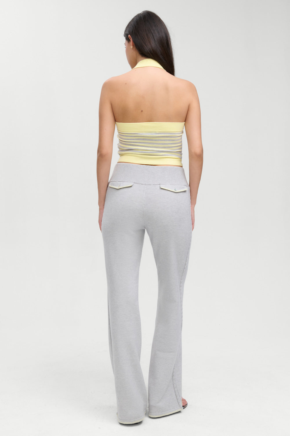 Frankies Bikinis clothing|collections Quinn Knit Pants - Echo