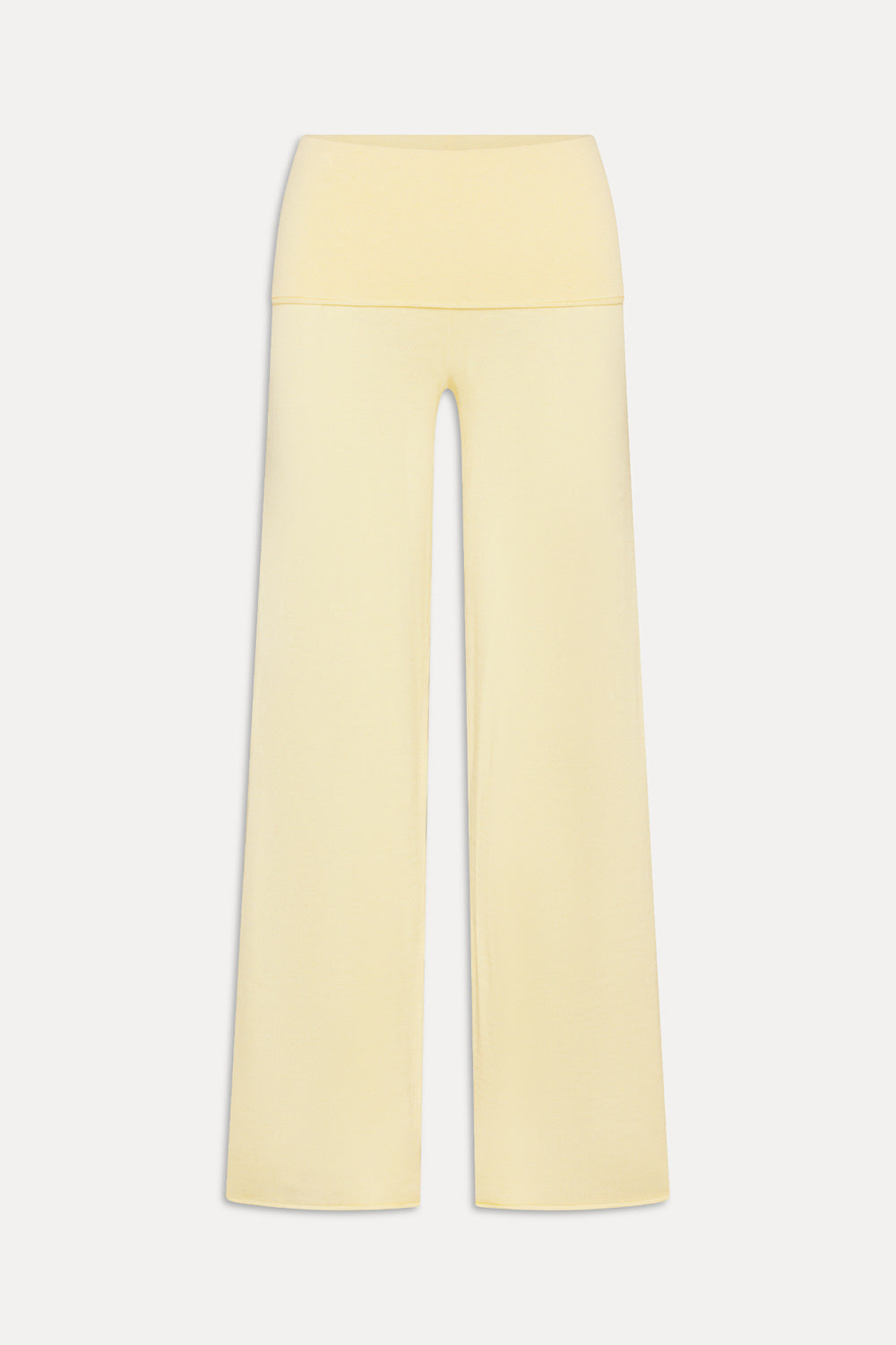 Frankies Bikinis clothing|new|collections Storm Knit Pants - Buttercream