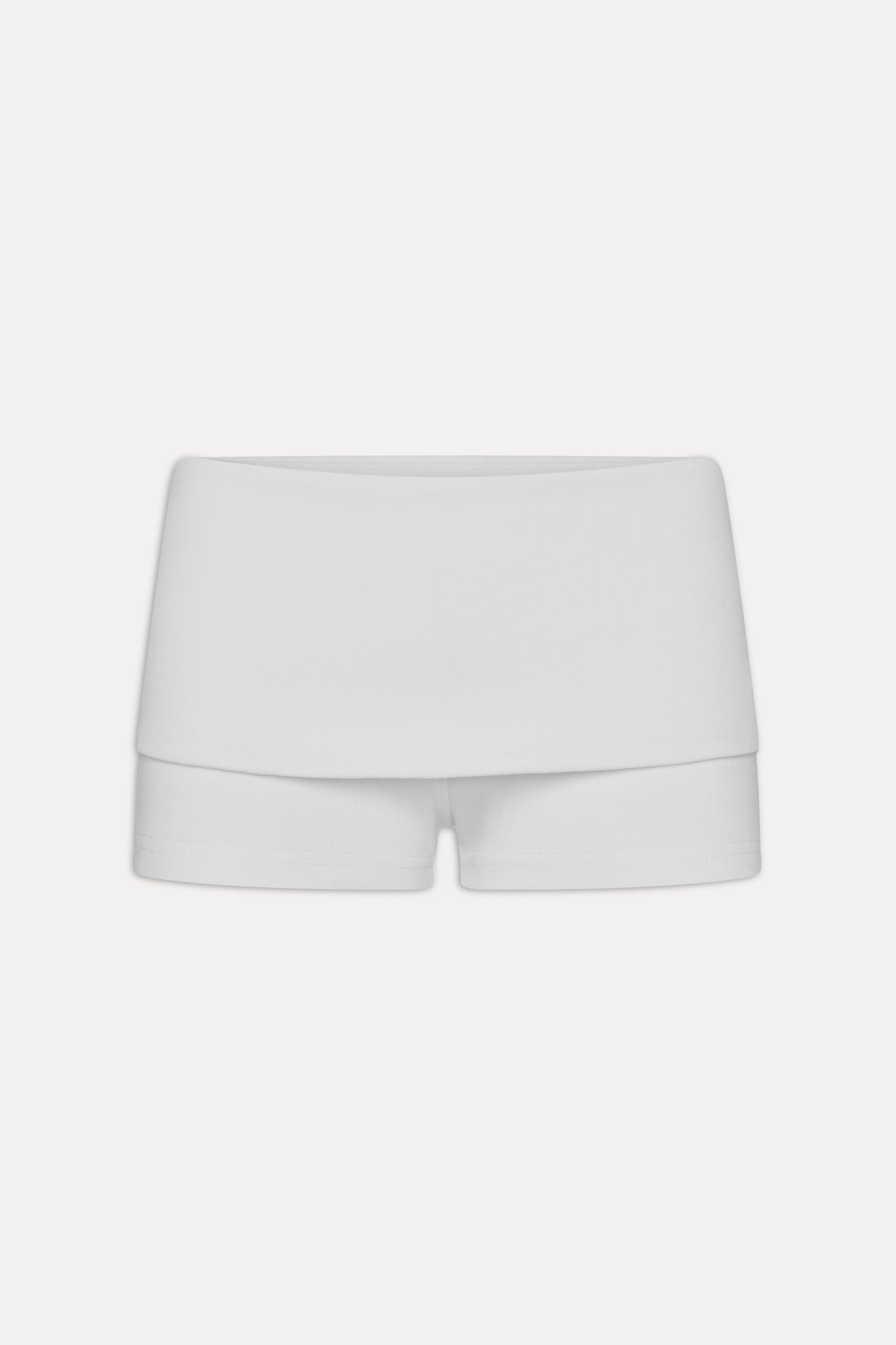 Frankies Bikinis clothing|collections|new x JENNIE Eva Cotton Mini Shorts - Optic White