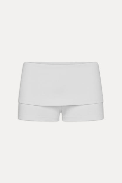 Frankies Bikinis clothing|collections|new x JENNIE Eva Cotton Mini Shorts - Optic White