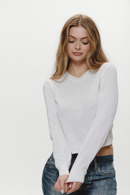 Frankies Bikinis clothing|collections Eli Knit Sweater - Honeymoon