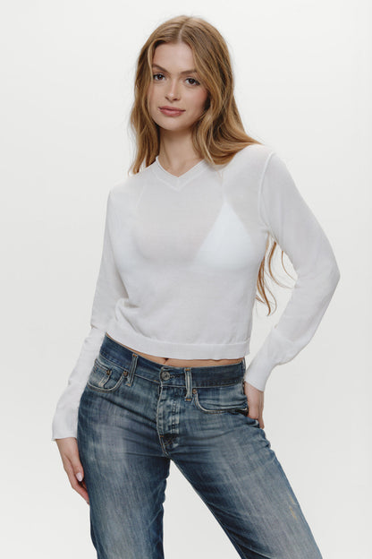 Frankies Bikinis clothing|collections Eli Knit Sweater - Honeymoon