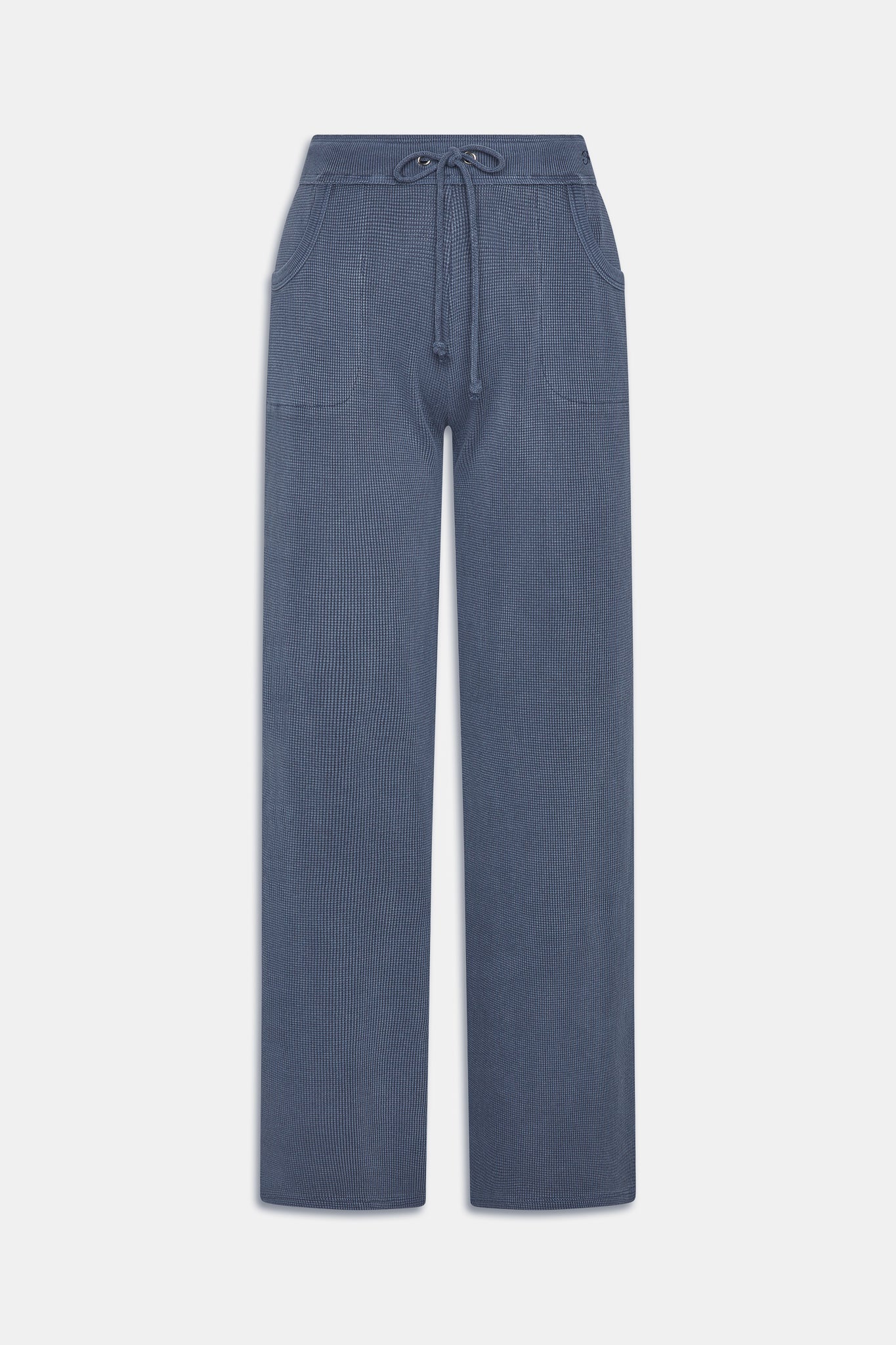 Frankies Bikinis clothing|collections Emma Thermal Pant - Shadow Blue