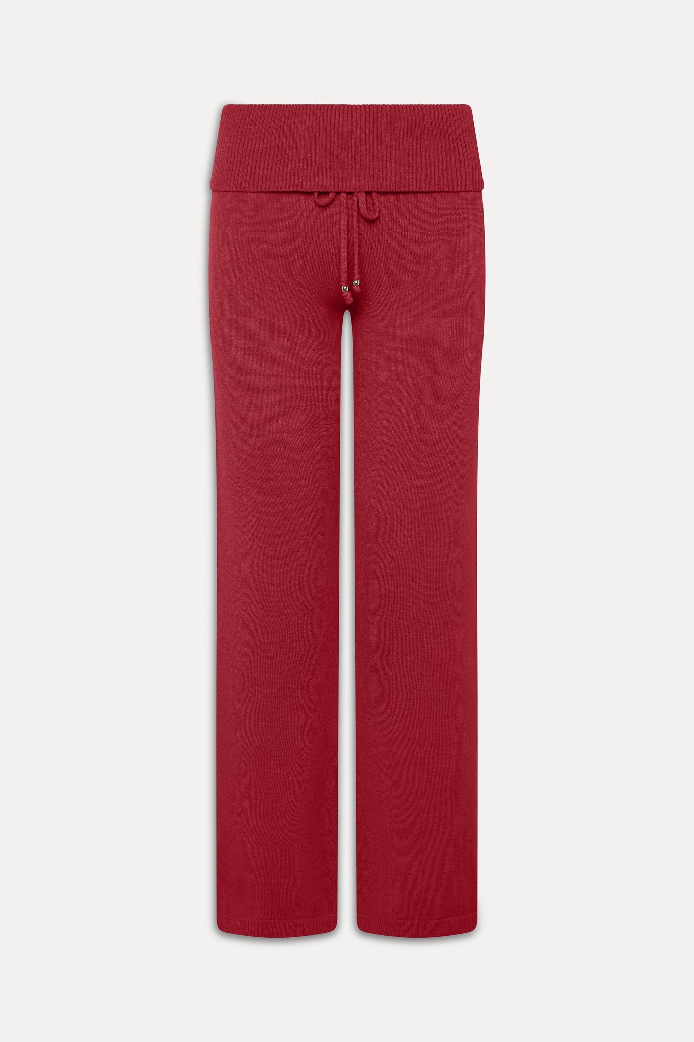 Frankies Bikinis clothing|collections Dawson Knit Fold Over Pants - Rosewood