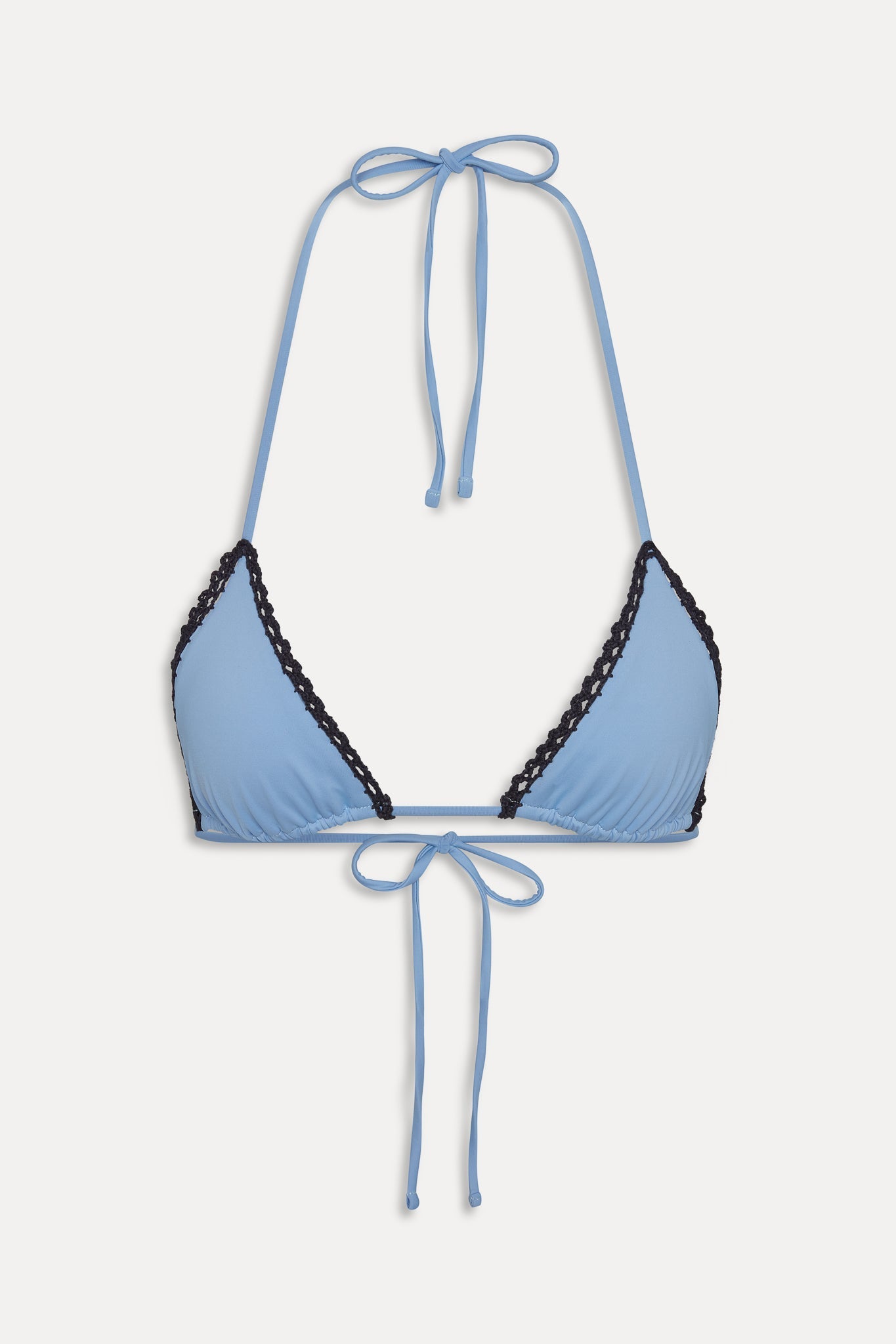 Frankies Bikinis collections|swimwear|new x JENNIE Nick Triangle Bikini Top - Heaven Crochet