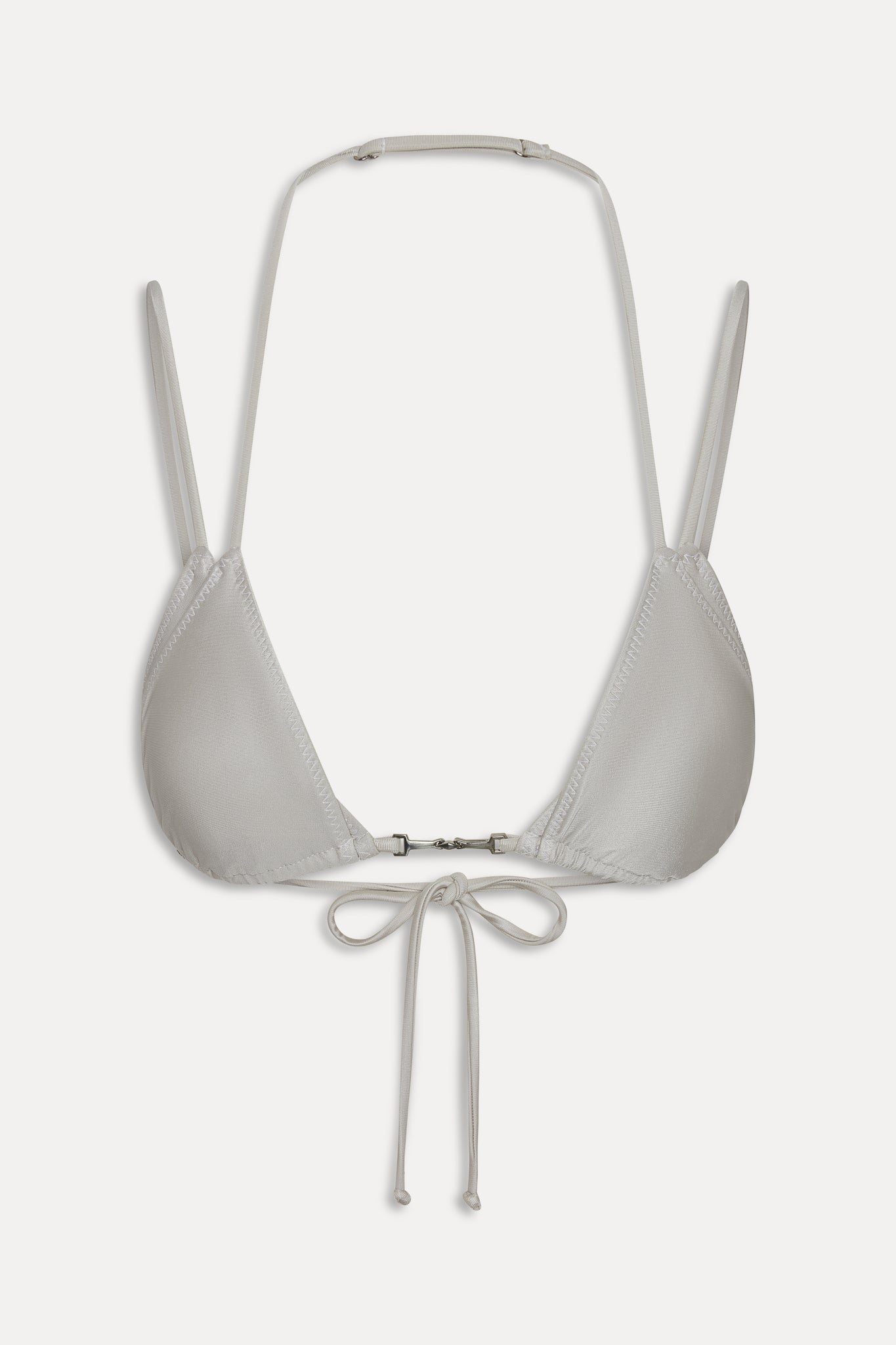 Frankies Bikinis collections|swimwear|new x JENNIE Mabel Satin Bikini Top - Moon