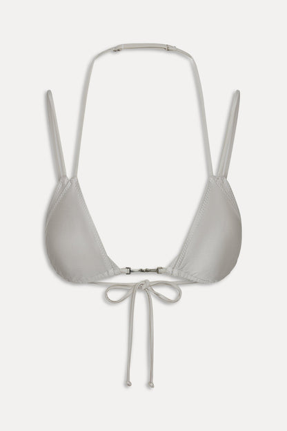 Frankies Bikinis collections|swimwear|new x JENNIE Mabel Satin Bikini Top - Moon