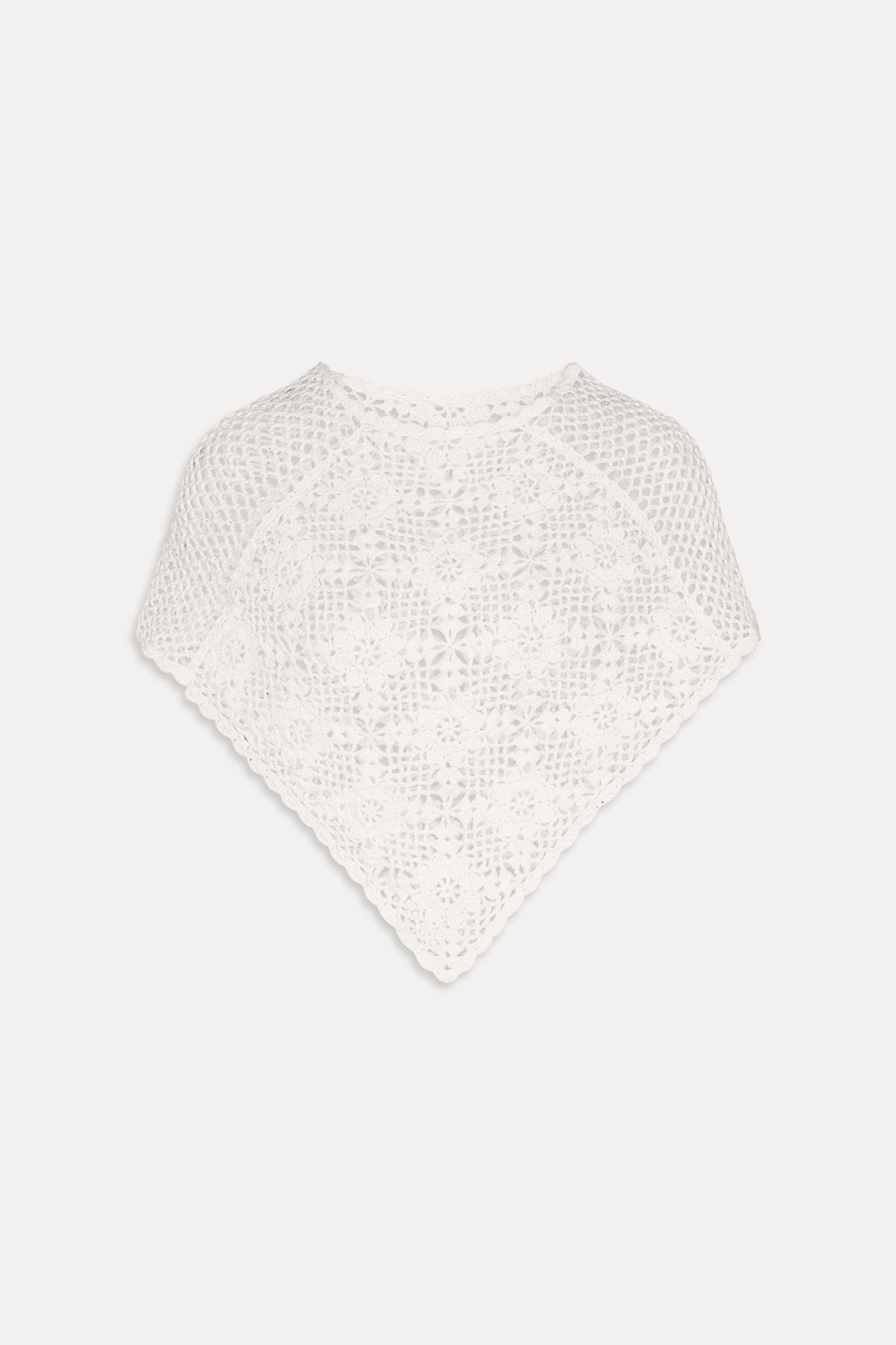 Frankies Bikinis collections|clothing|new Sophie Crochet Poncho - Soft Sand