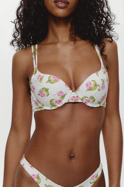 Frankies Bikinis collections|swimwear Cherish Push Up Bikini Top - Cherry Picked