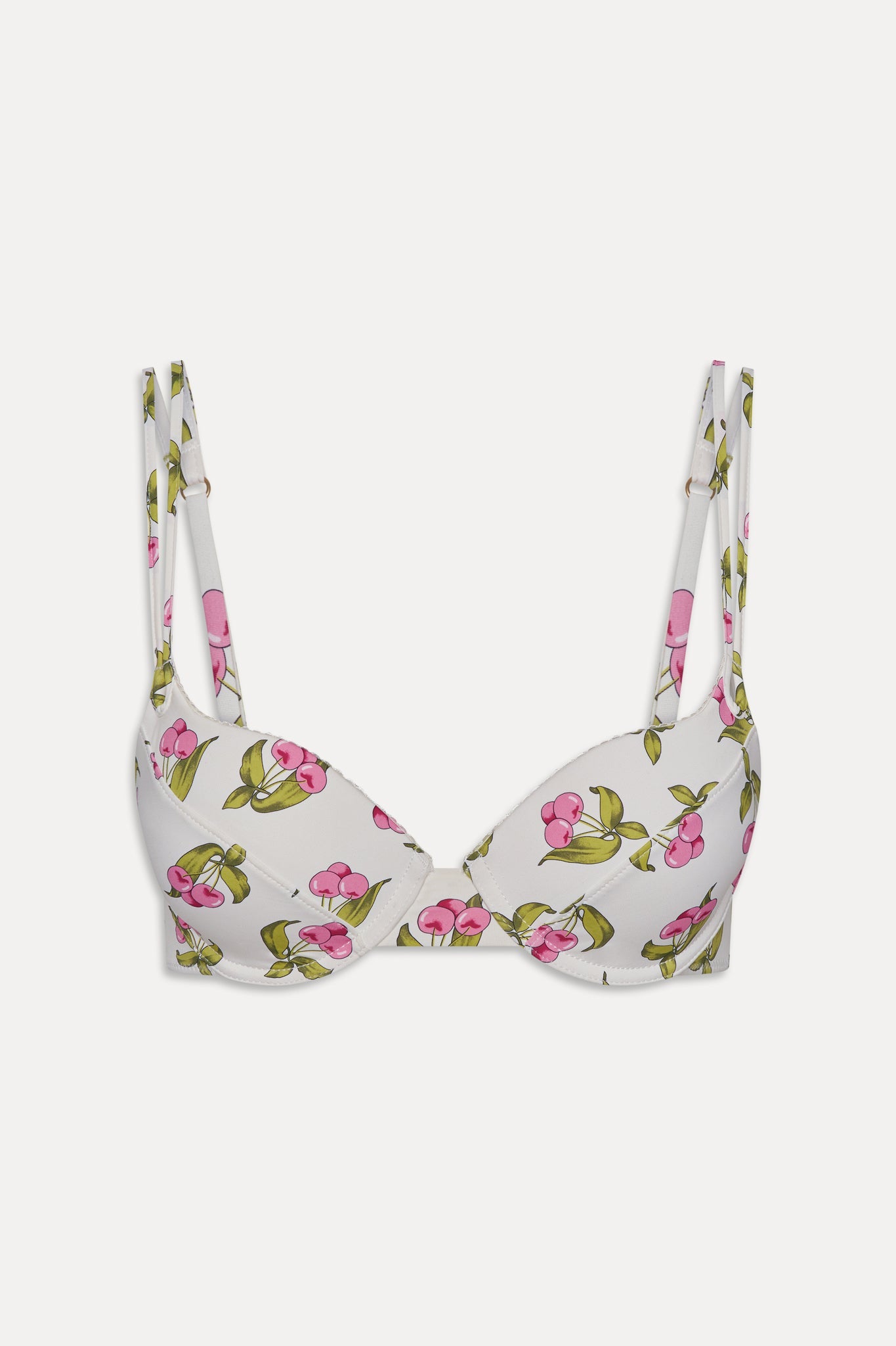 Frankies Bikinis collections|swimwear Cherish Push Up Bikini Top - Cherry Picked