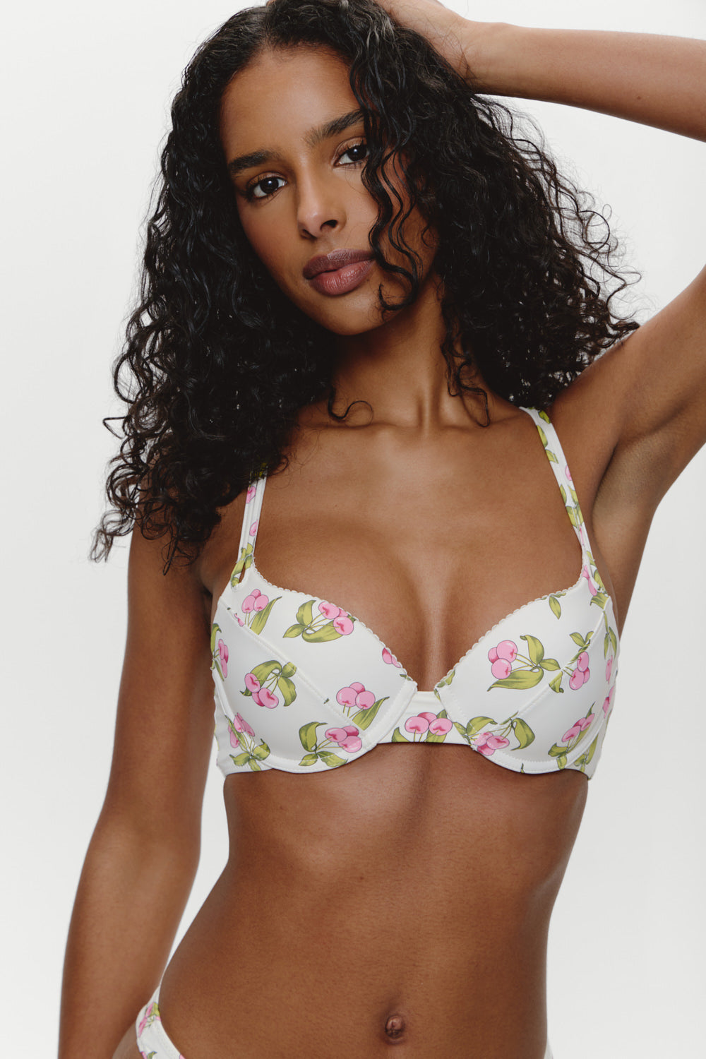 Frankies Bikinis collections|swimwear Cherish Push Up Bikini Top - Cherry Picked