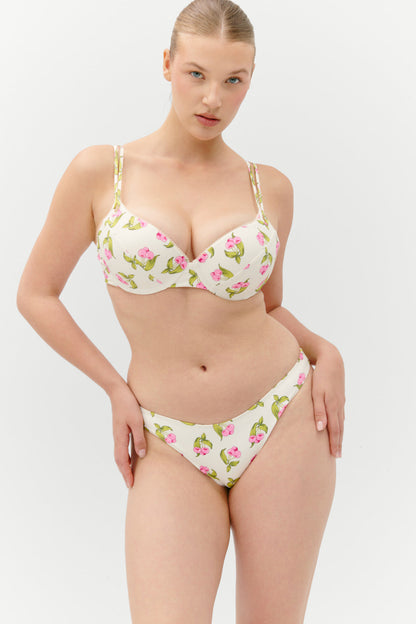 Frankies Bikinis collections|swimwear Dove Bikini Bottom - Cherry Picked