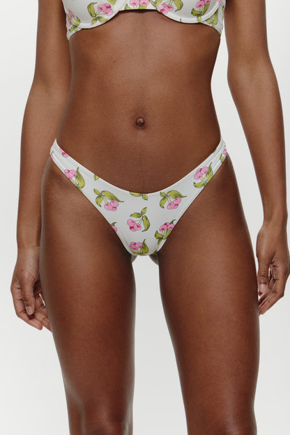 Frankies Bikinis collections|swimwear Dove Bikini Bottom - Cherry Picked
