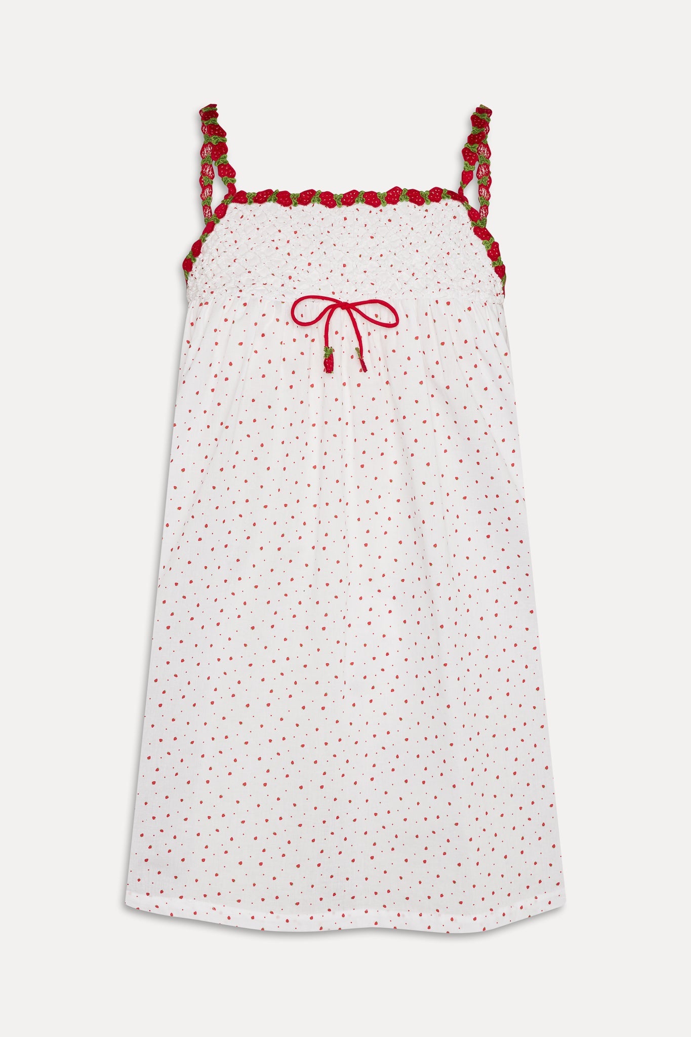 Frankies Bikinis collections|clothing Coppola Cotton Babydoll Dress - Tiny Berry