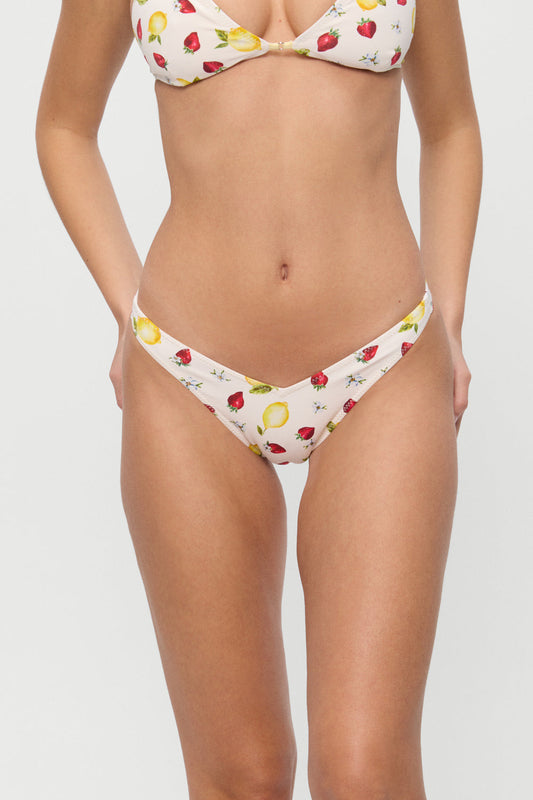 Frankies Bikinis collections|swimwear Harper Cheeky Bikini Bottom - Amalfi