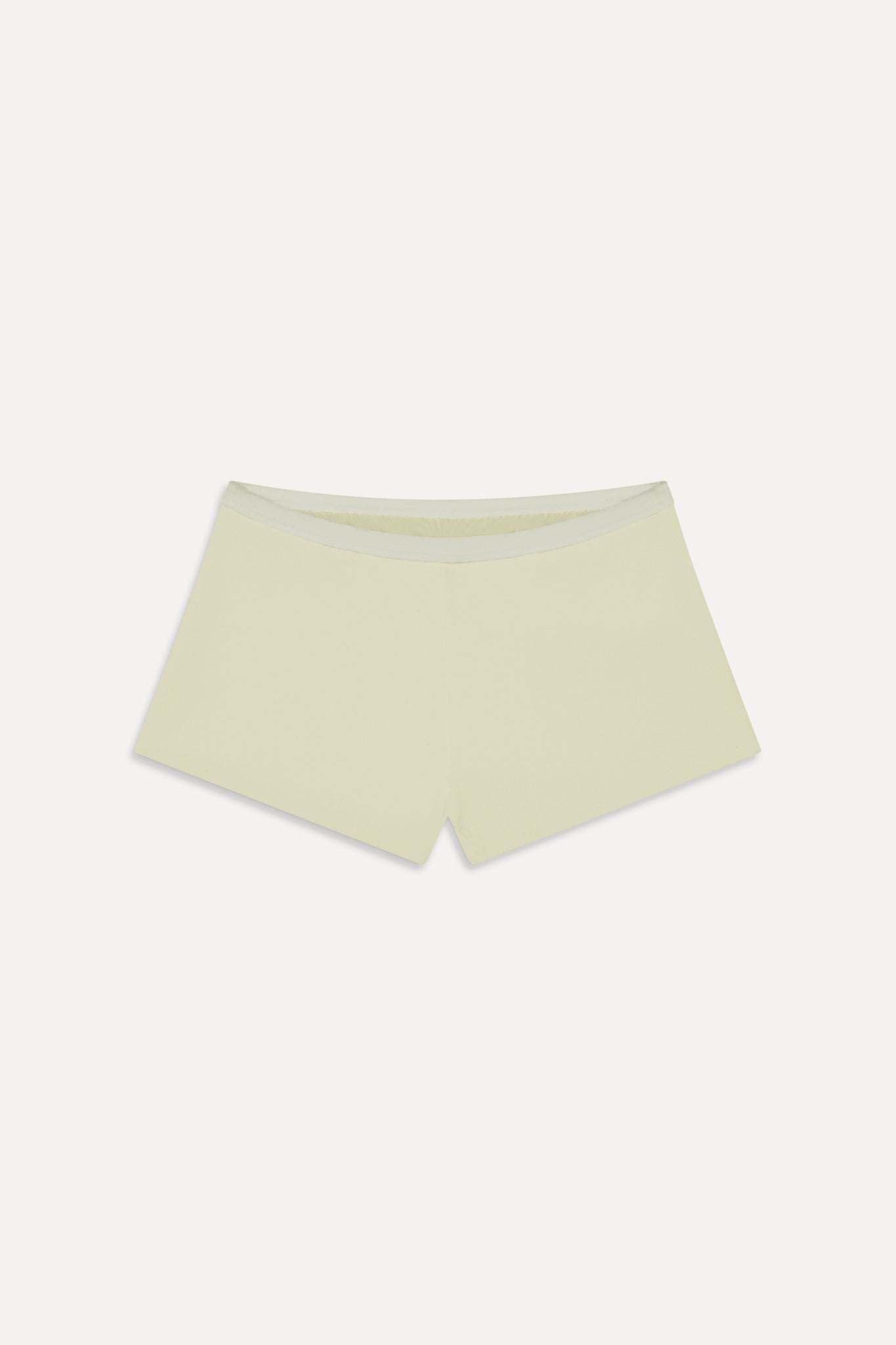 Frankies Bikinis collections|swimwear Caster Terry Cheeky Boy Shorts - Lemon
