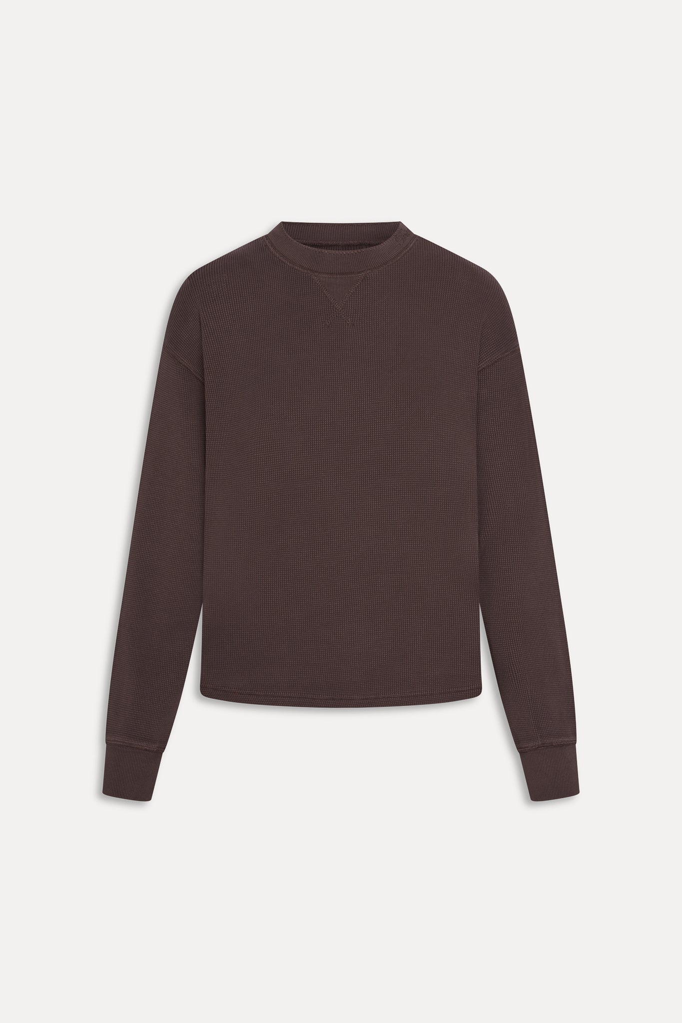Frankies Bikinis collections|sale Noah Thermal Long Sleeve Shirt - Walnut