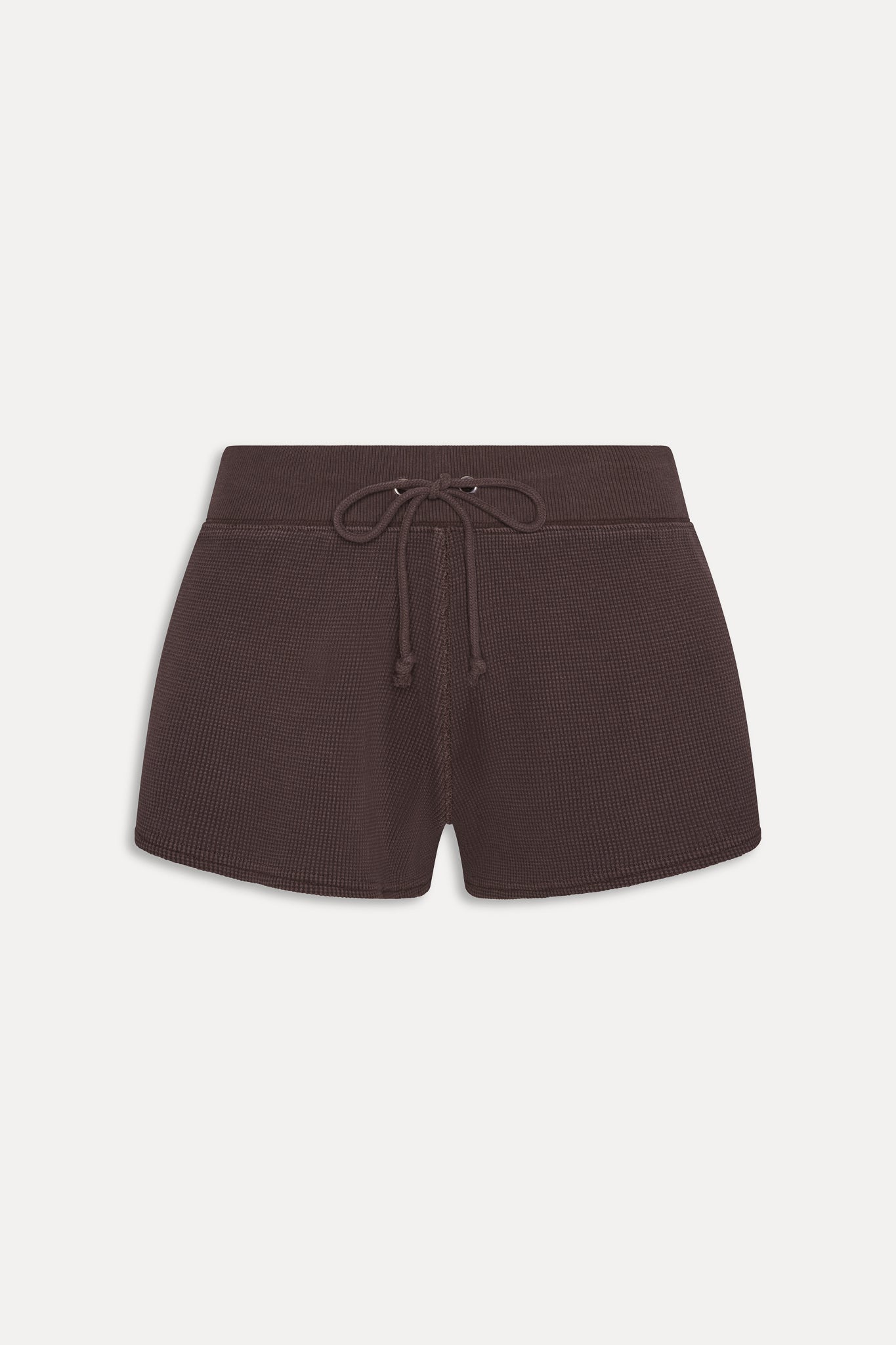 Frankies Bikinis collections|sale Noah Thermal Mini Shorts - Walnut