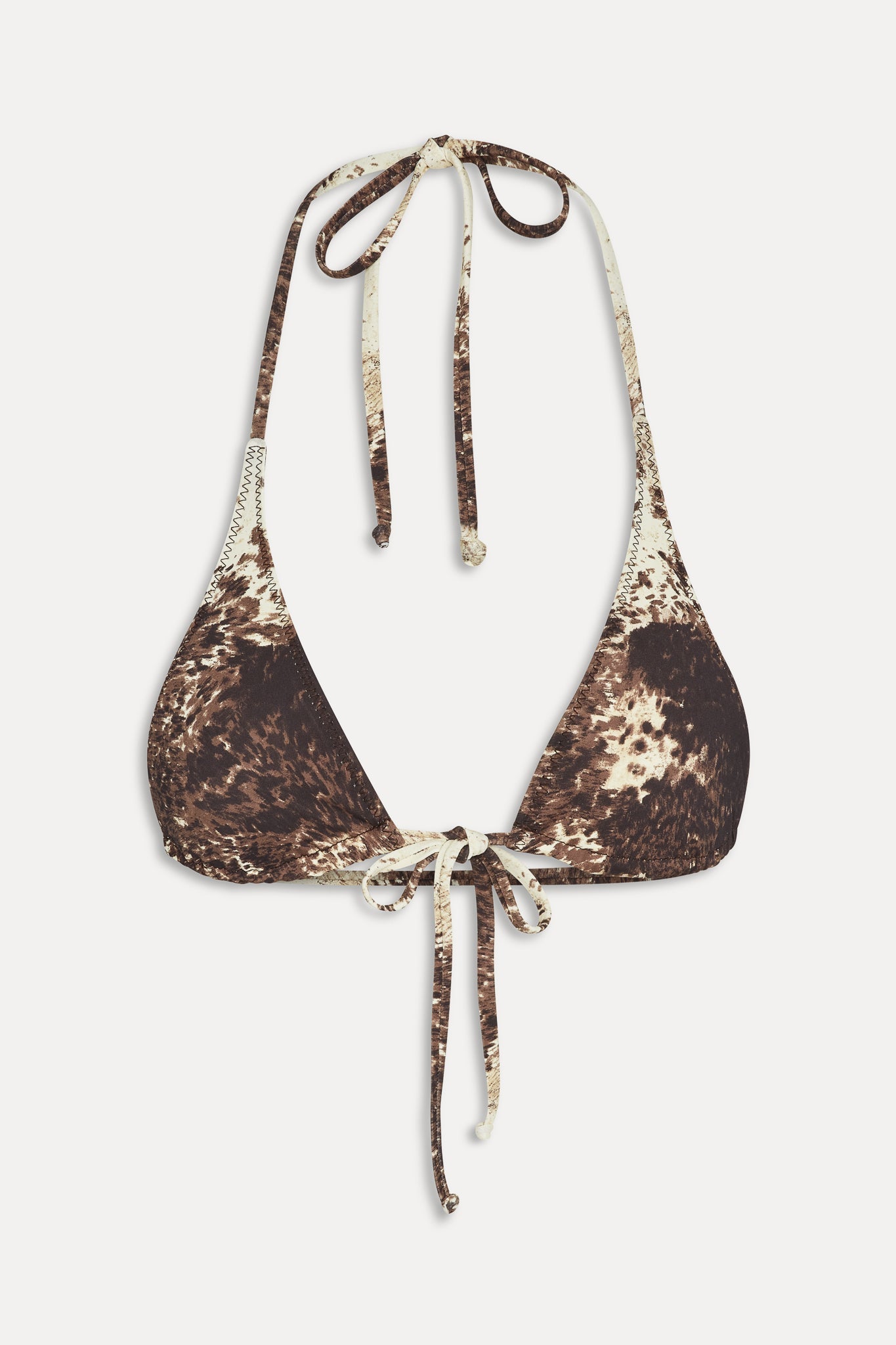 Frankies Bikinis collections|swimwear|sale Paradise Micro Halter Bikini Top - Saddle Up