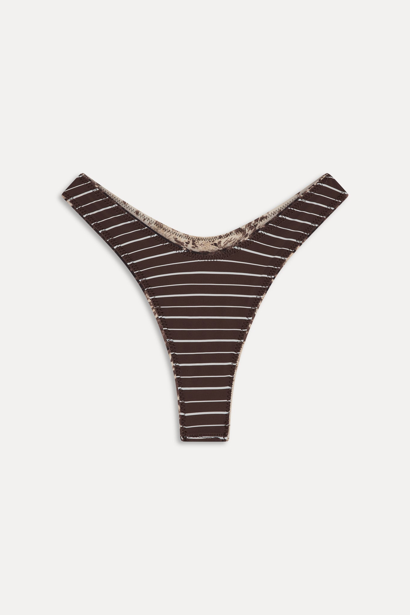 Frankies Bikinis collections|sale|swimwear Full Moon Reversible Bikini Bottom - Saddle Up