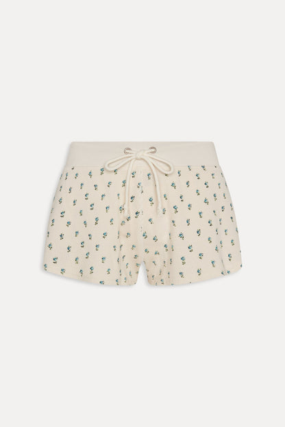 Frankies Bikinis collections|sale|clothing Noah Thermal Mini Shorts - Spring Dreaming