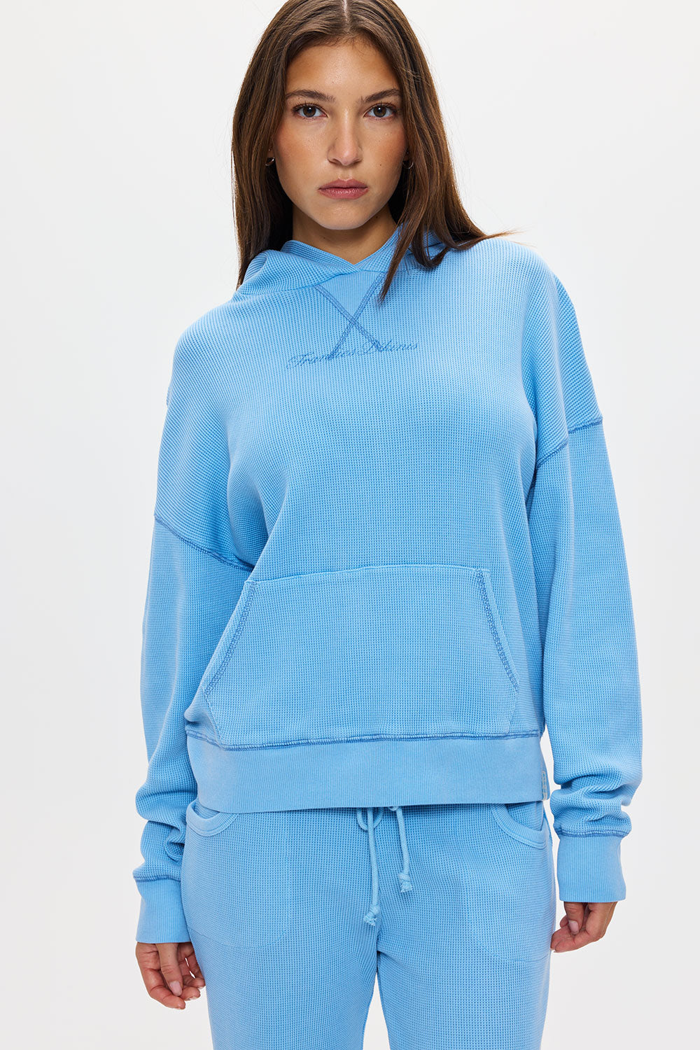 Frankies Bikinis collections|sale|clothing Haven Thermal Hoodie - Lullaby Sky