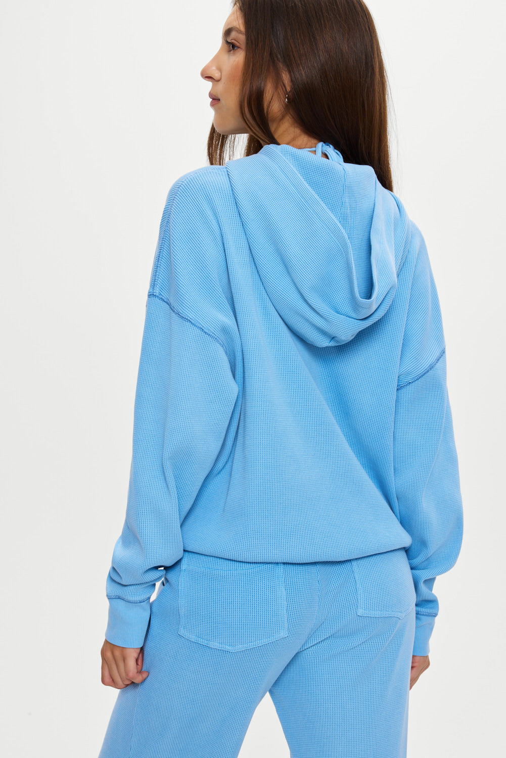 Frankies Bikinis collections|sale|clothing Haven Thermal Hoodie - Lullaby Sky