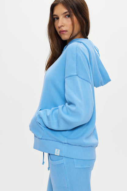 Frankies Bikinis collections|sale|clothing Haven Thermal Hoodie - Lullaby Sky