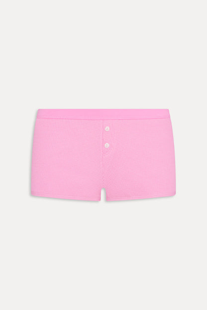 Frankies Bikinis collections|swimwear|sale Belle Cheeky Swim Shorts- Blush