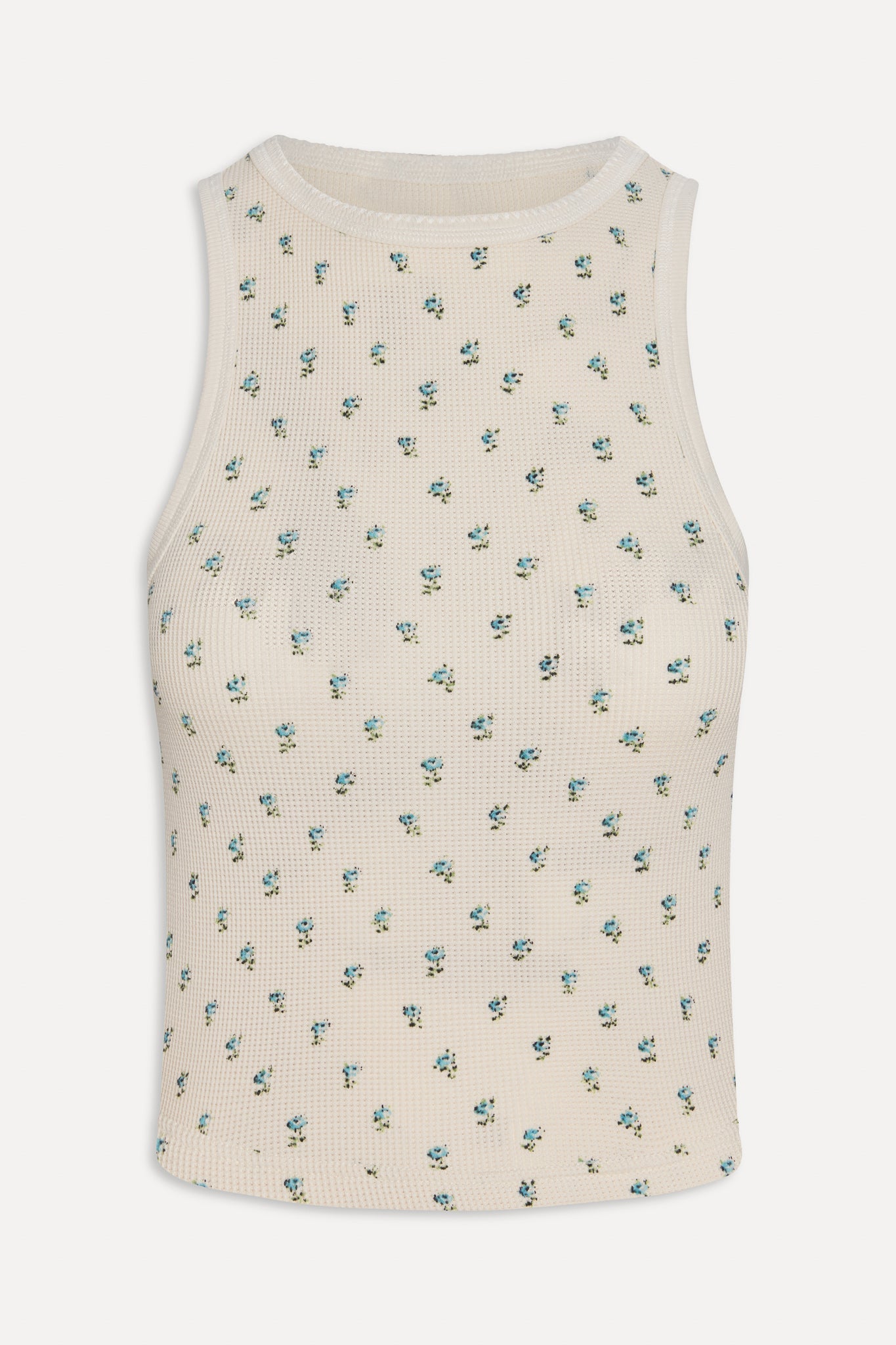 Frankies Bikinis collections|sale|clothing Emma Thermal Tank Top - Spring Dreaming