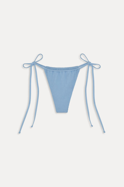 Frankies Bikinis collections|sale|swimwear Tia Skimpy String Bikini Bottom - Lullaby Sky