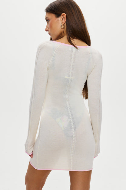 Frankies Bikinis collections|sale Sunday Best Knit Mini Dress - Pillow