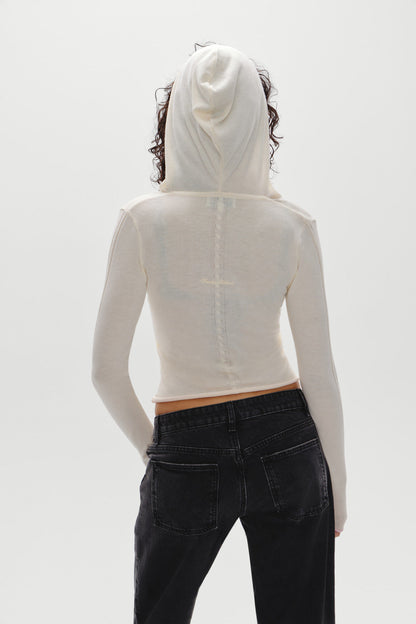 Frankies Bikinis collections|sale|clothing Sloane Knit Hoodie - Pillow