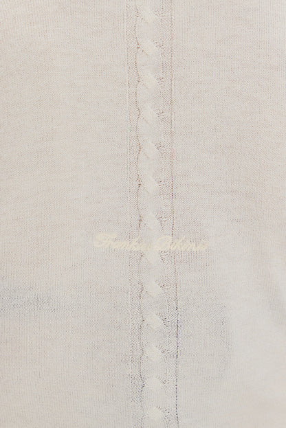 Frankies Bikinis collections|sale|clothing Sloane Knit Hoodie - Pillow