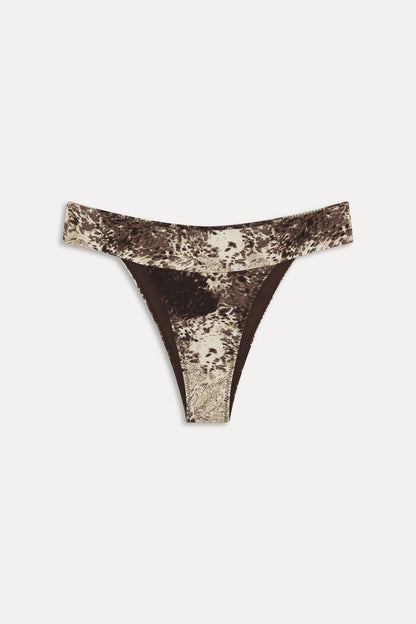 Frankies Bikinis sale|collections|swimwear Nick Cheeky Bikini Bottom - Saddle Up