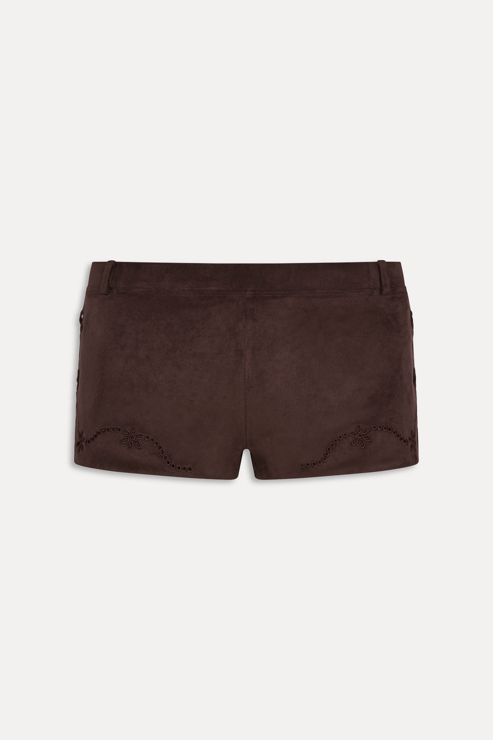 Frankies Bikinis sale|collections|swimwear Scout Suede Swim Shorts - Desert Suede
